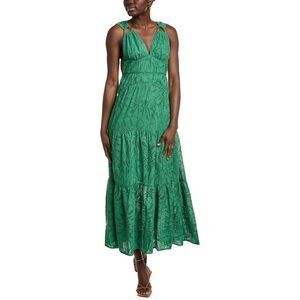 FARM Rio Green Maxi Dress